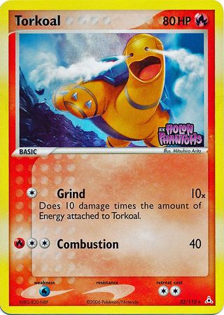 Torkoal (33/110) (Stamped) [EX: Holon Phantoms] | Exor Games Truro