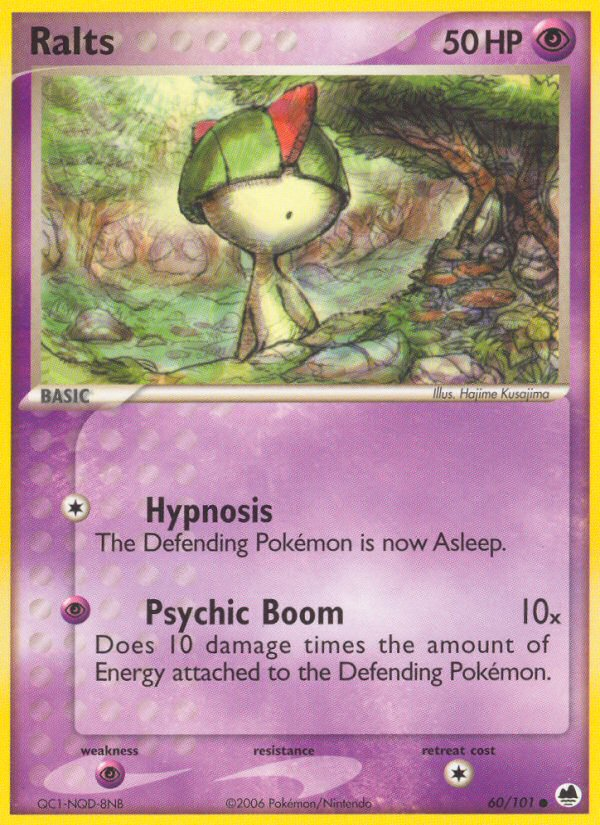 Ralts (60/101) [EX: Dragon Frontiers] | Exor Games Truro