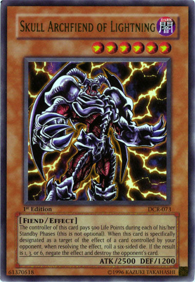 Skull Archfiend of Lightning [DCR-073] Ultra Rare | Exor Games Truro