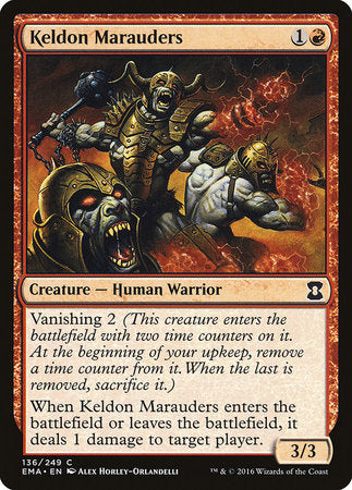 Keldon Marauders [Eternal Masters] | Exor Games Truro