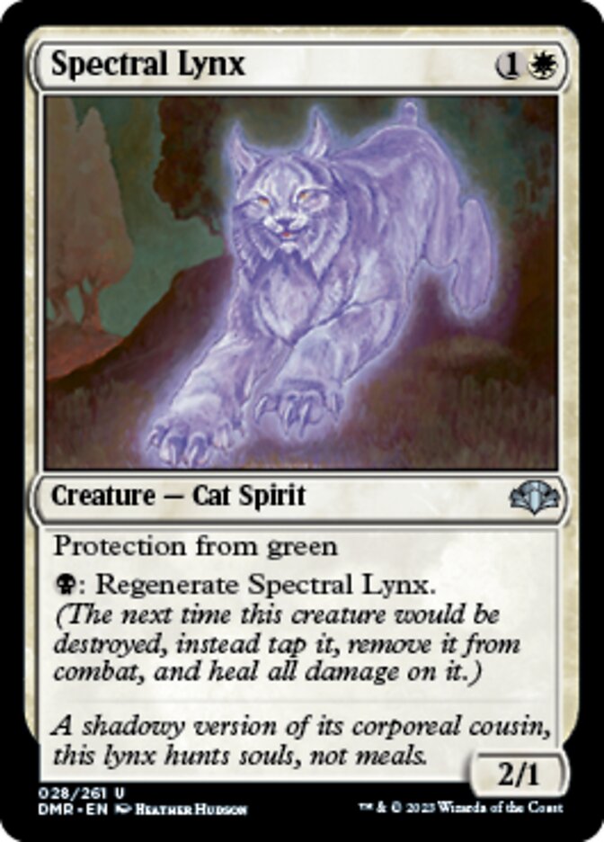 Spectral Lynx [Dominaria Remastered] | Exor Games Truro