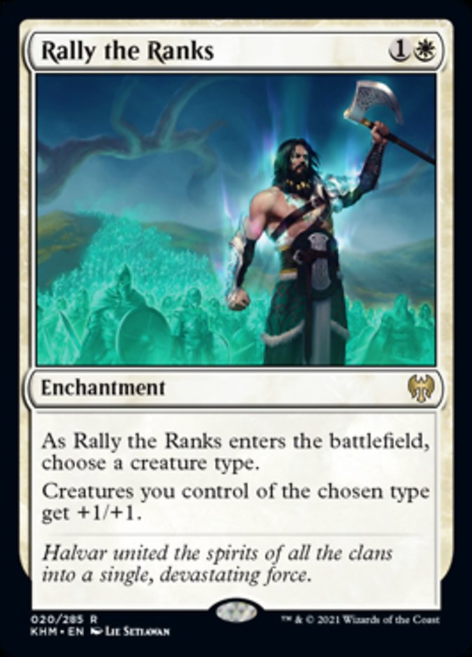 Rally the Ranks [Kaldheim] | Exor Games Truro