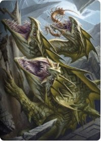 Grakmaw, Skyclave Ravager Art Card [Zendikar Rising Art Series] | Exor Games Truro