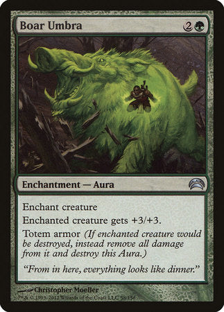 Boar Umbra [Planechase 2012] | Exor Games Truro
