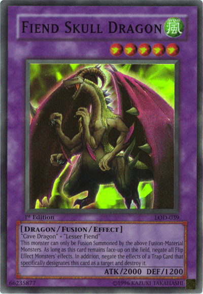 Fiend Skull Dragon [LOD-039] Super Rare | Exor Games Truro