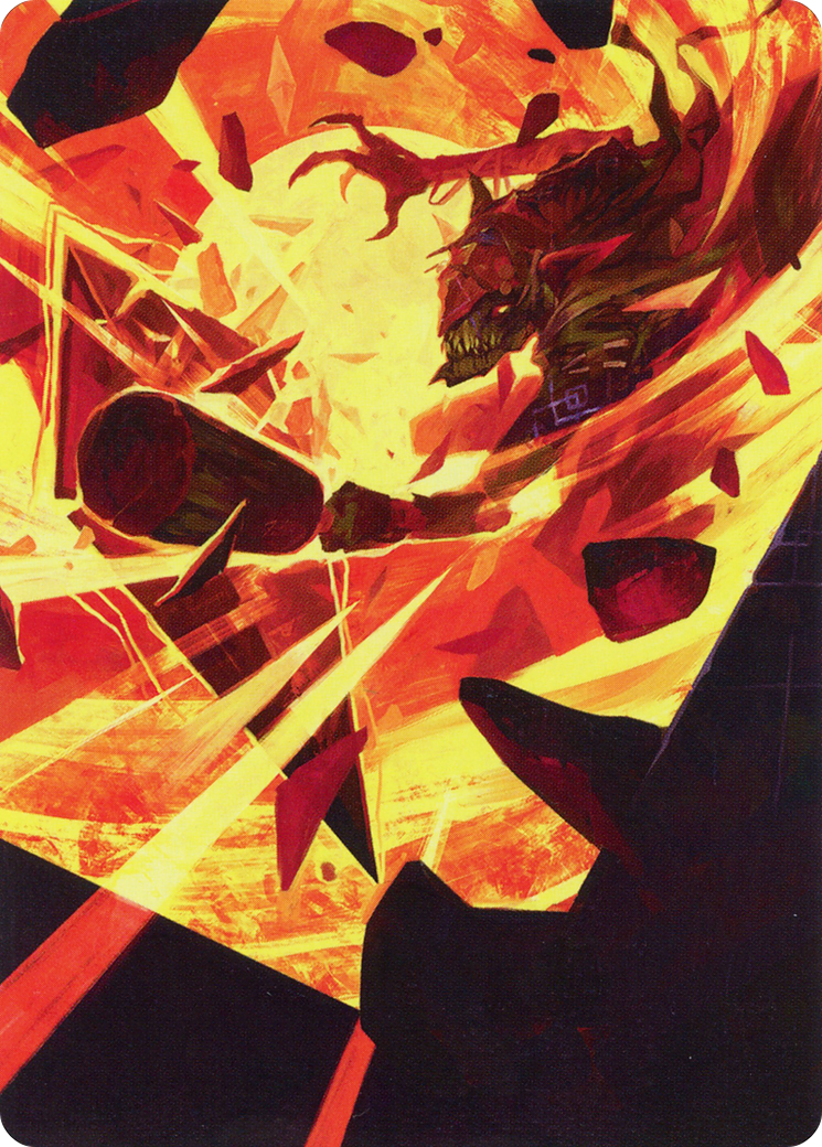 Zada, Hedron Grinder Art Card [March of the Machine Art Series] | Exor Games Truro