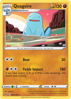 Quagsire (084/185) [Sword & Shield: Vivid Voltage] | Exor Games Truro