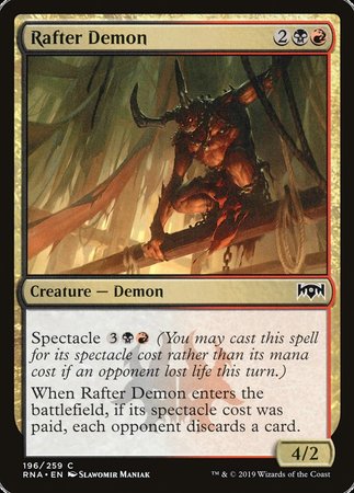 Rafter Demon [Ravnica Allegiance] | Exor Games Truro