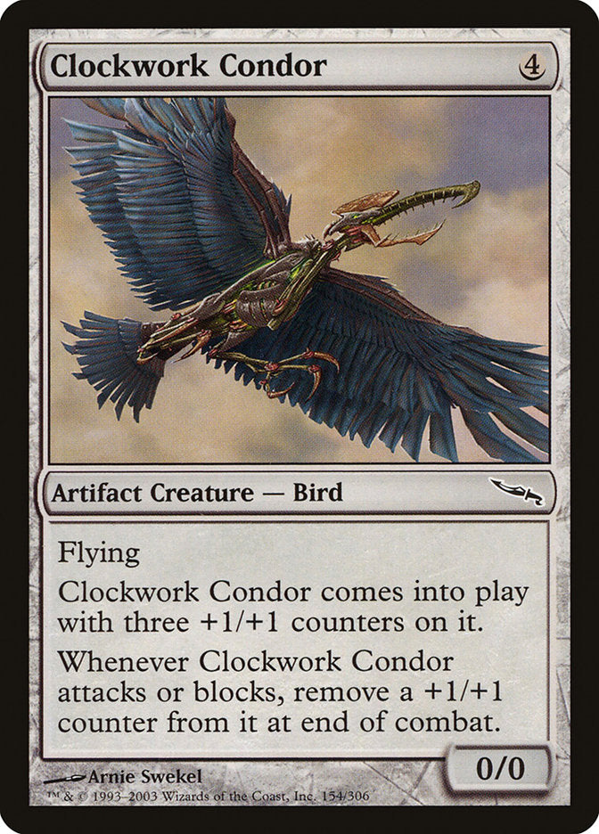 Clockwork Condor [Mirrodin] | Exor Games Truro