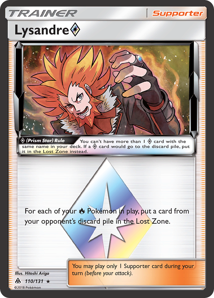 Lysandre (110/131) (Prism Star) [Sun & Moon: Forbidden Light] | Exor Games Truro