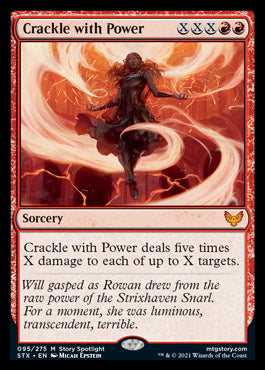 Crackle with Power [Strixhaven: School of Mages] | Exor Games Truro