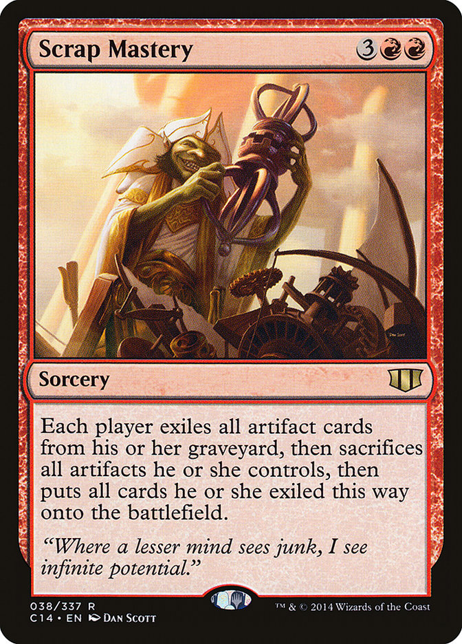 Scrap Mastery [Commander 2014] | Exor Games Truro