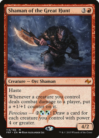 Shaman of the Great Hunt [Fate Reforged] | Exor Games Truro