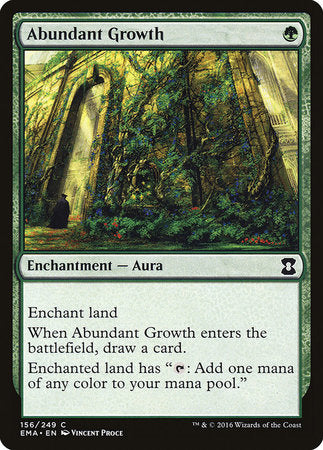 Abundant Growth [Eternal Masters] | Exor Games Truro