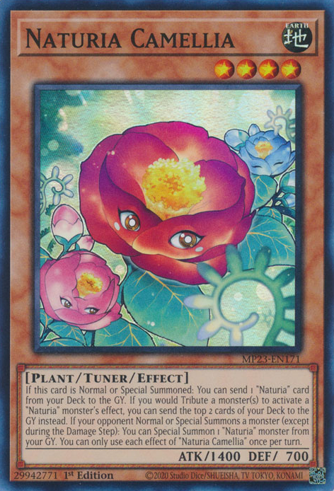 Naturia Camellia [MP23-EN171] Super Rare | Exor Games Truro