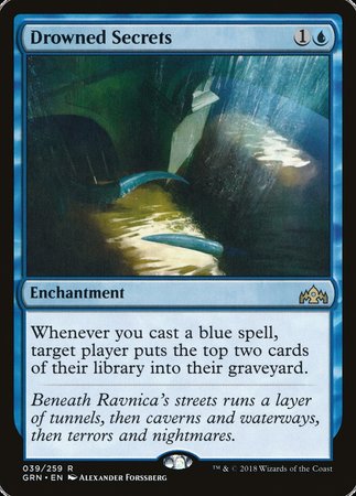 Drowned Secrets [Guilds of Ravnica] | Exor Games Truro