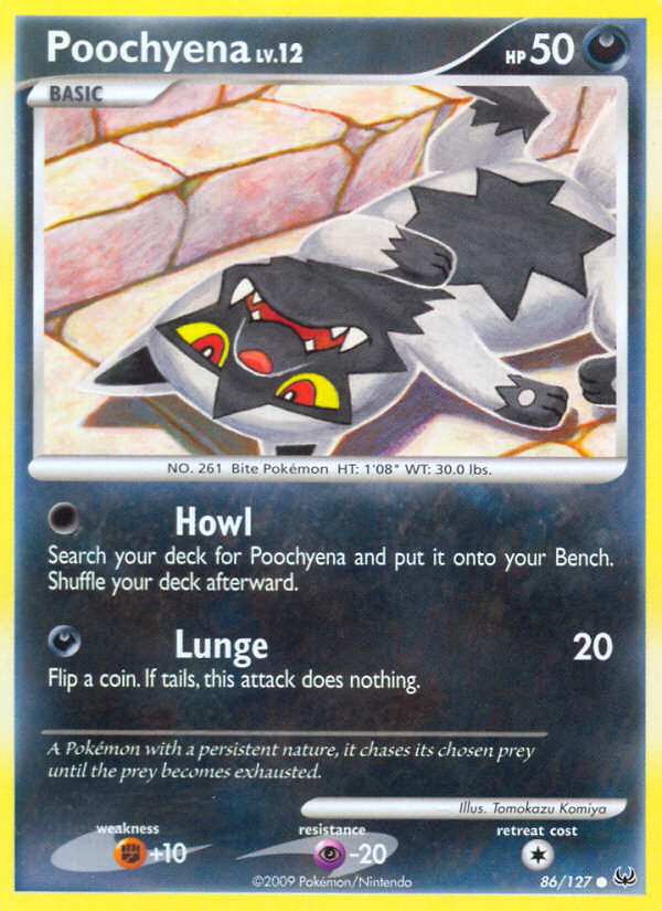 Poochyena (86/127) [Platinum: Base Set] | Exor Games Truro