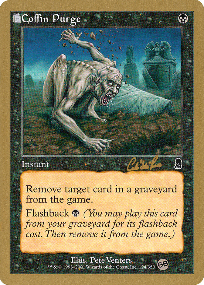Coffin Purge (Carlos Romao) (SB) [World Championship Decks 2002] | Exor Games Truro