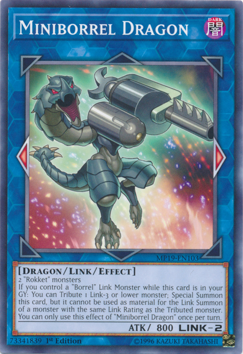 Miniborrel Dragon [MP19-EN103] Common | Exor Games Truro