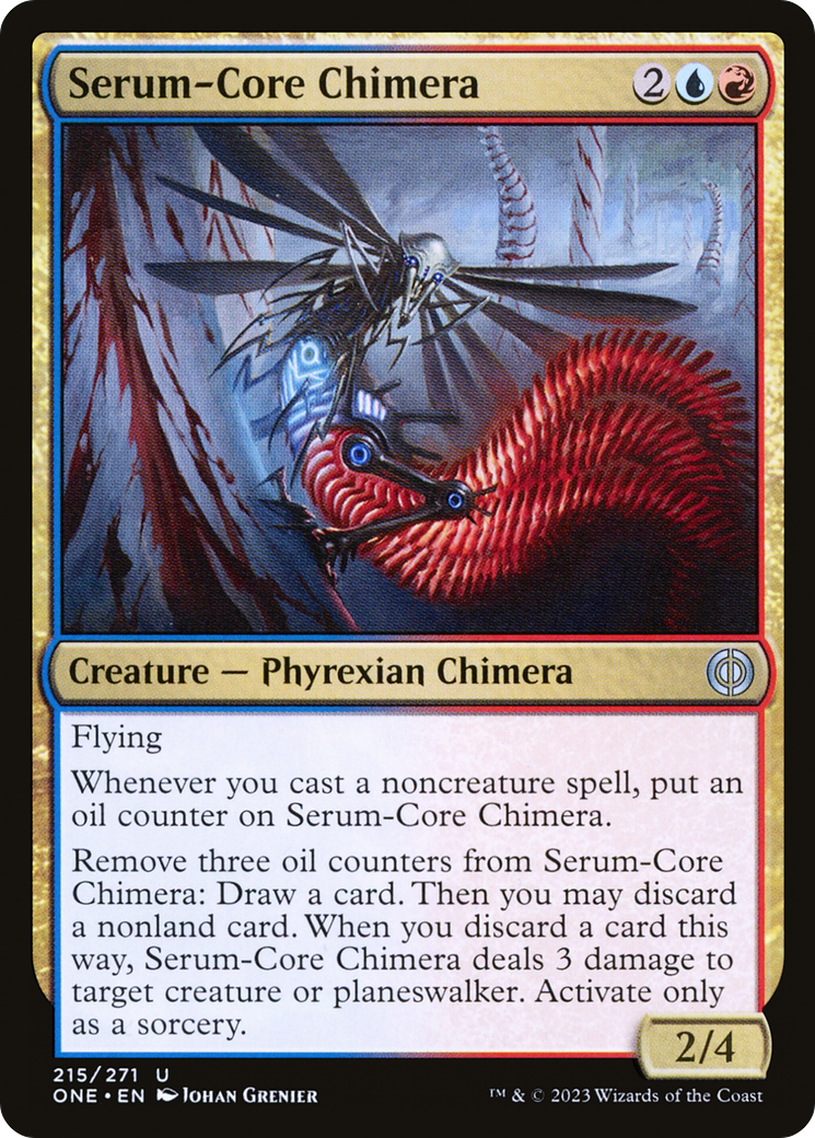 Serum-Core Chimera [Phyrexia: All Will Be One] | Exor Games Truro