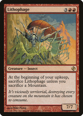 Lithophage [Duel Decks: Venser vs. Koth] | Exor Games Truro