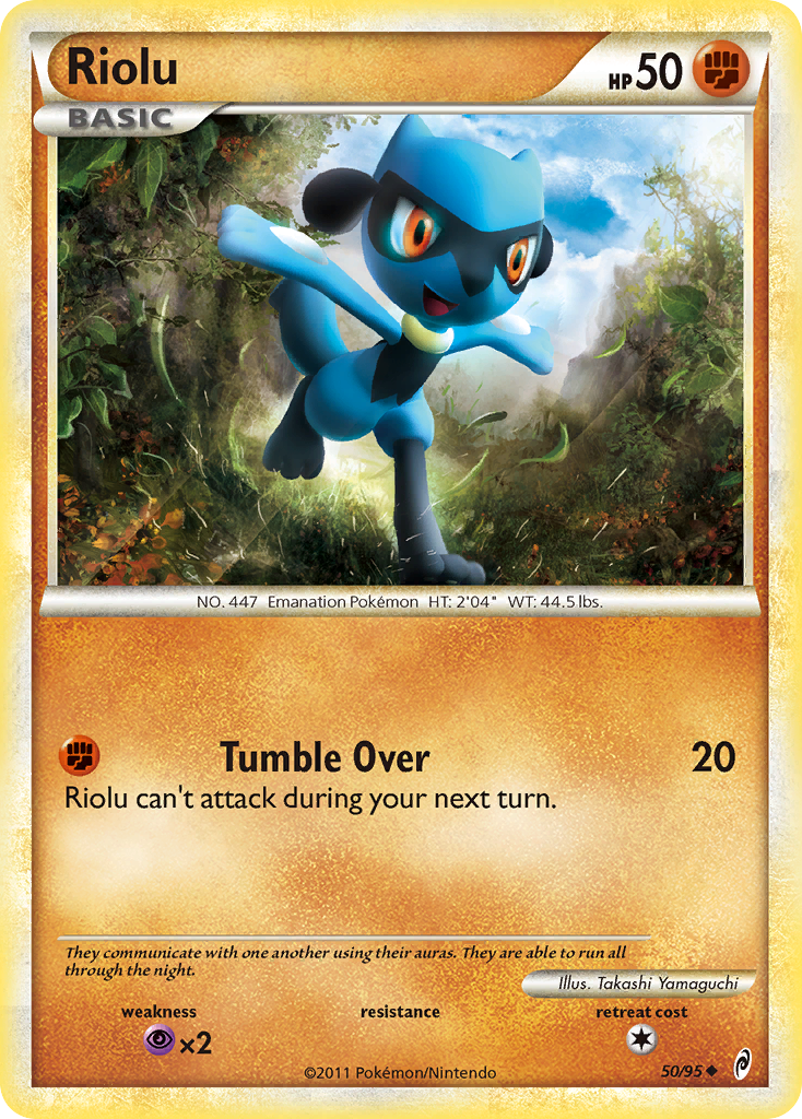 Riolu (50/95) [HeartGold & SoulSilver: Call of Legends] | Exor Games Truro