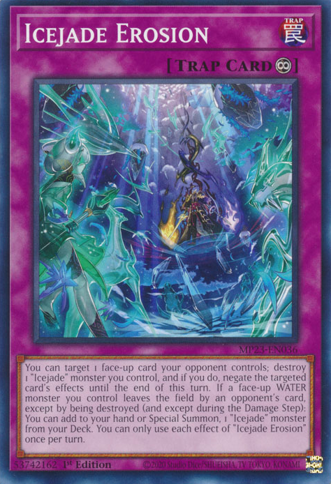 Icejade Erosion [MP23-EN036] Common | Exor Games Truro