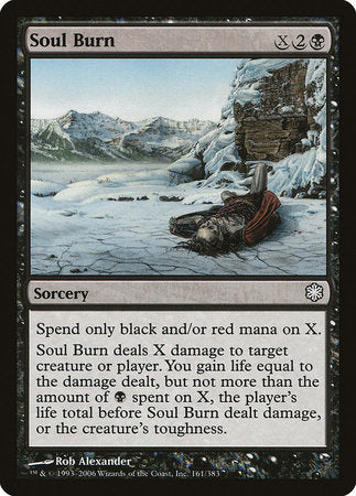 Soul Burn [Coldsnap Theme Decks] | Exor Games Truro