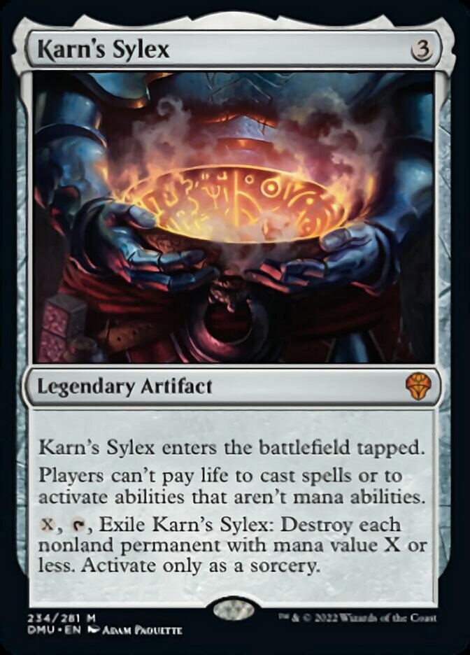 Karn's Sylex [Dominaria United] | Exor Games Truro