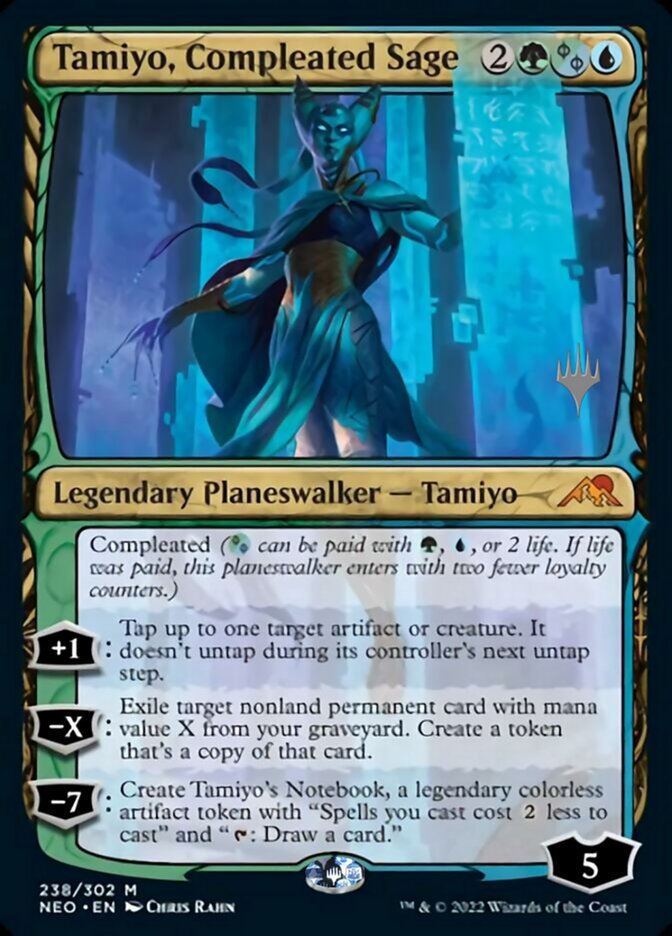 Tamiyo, Compleated Sage (Promo Pack) [Kamigawa: Neon Dynasty Promos] | Exor Games Truro