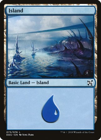 Island (73) [Duel Decks: Elves vs. Inventors] | Exor Games Truro