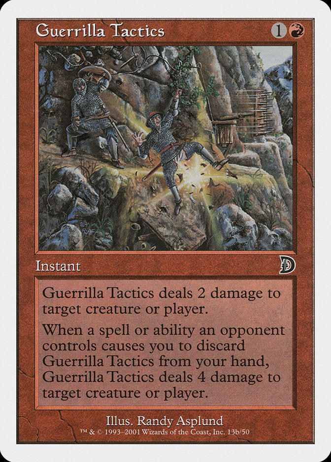 Guerrilla Tactics (Falling) [Deckmasters] | Exor Games Truro