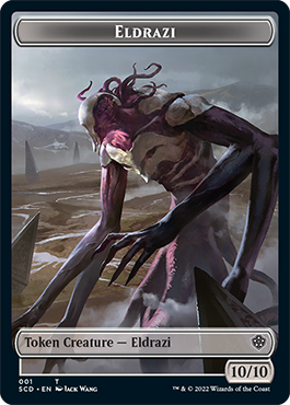 Eldrazi // Soldier Double-Sided Token [Starter Commander Decks] | Exor Games Truro