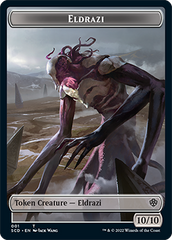 Eldrazi // Soldier Double-Sided Token [Starter Commander Decks] | Exor Games Truro