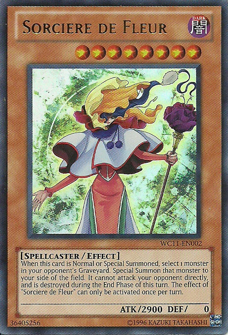 Sorciere de Fleur [WC11-EN002] Ultra Rare | Exor Games Truro