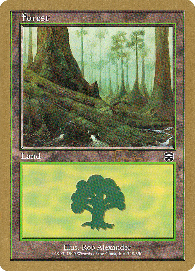 Forest (jt348) (Jan Tomcani) [World Championship Decks 2001] | Exor Games Truro