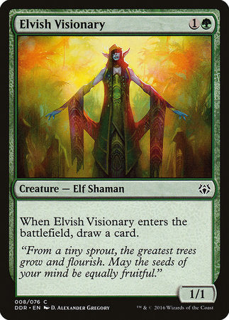 Elvish Visionary [Duel Decks: Nissa vs. Ob Nixilis] | Exor Games Truro