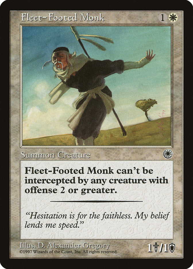 Fleet-Footed Monk [Portal] | Exor Games Truro