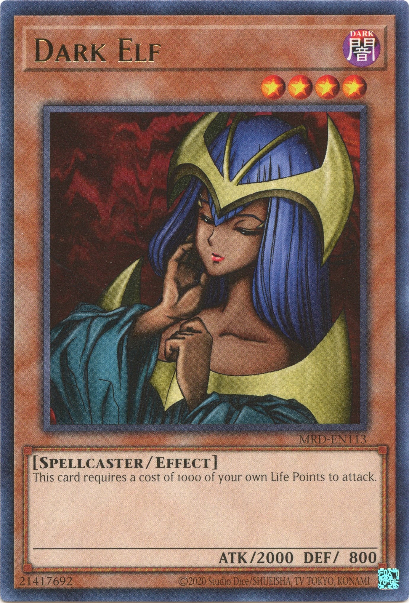 Dark Elf (25th Anniversary) [MRD-EN113] Rare | Exor Games Truro
