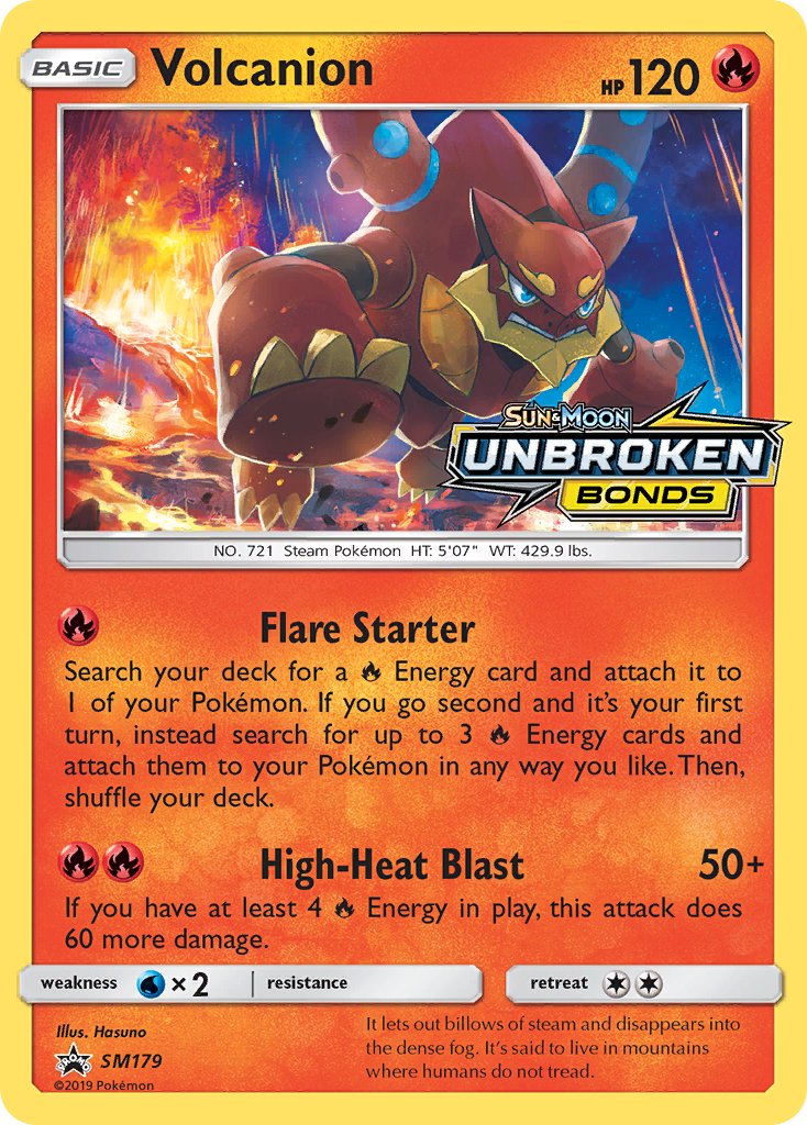 Volcanion (SM179) [Sun & Moon: Black Star Promos] | Exor Games Truro