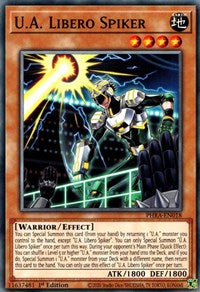 U.A. Libero Spiker [PHRA-EN018] Common | Exor Games Truro