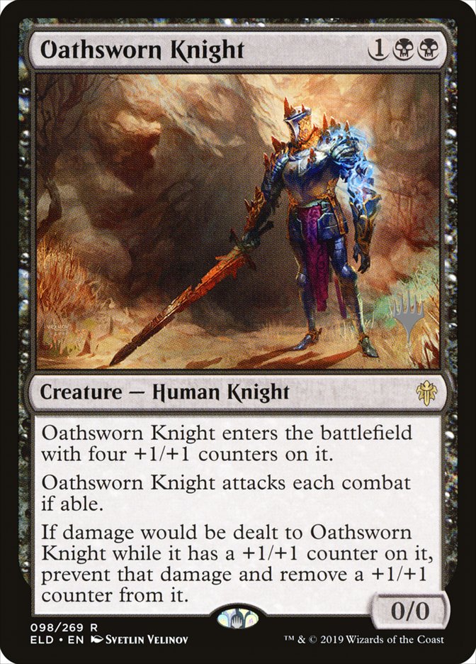 Oathsworn Knight (Promo Pack) [Throne of Eldraine Promos] | Exor Games Truro