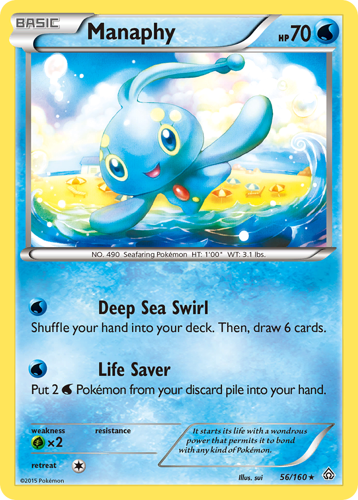 Manaphy (56/160) [XY: Primal Clash] | Exor Games Truro