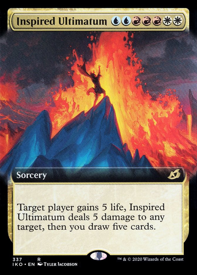 Inspired Ultimatum (Extended Art) [Ikoria: Lair of Behemoths] | Exor Games Truro