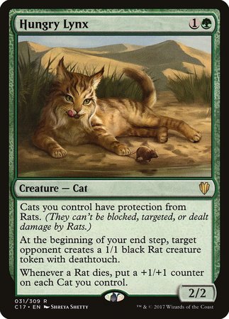 Hungry Lynx [Commander 2017] | Exor Games Truro