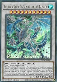 Trishula, Zero Dragon of the Ice Barrier [SDFC-EN041] Ultra Rare | Exor Games Truro