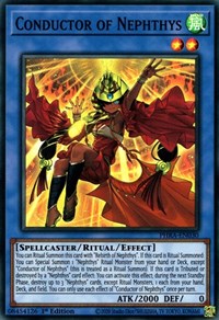 Conductor of Nephthys [PHRA-EN030] Super Rare | Exor Games Truro