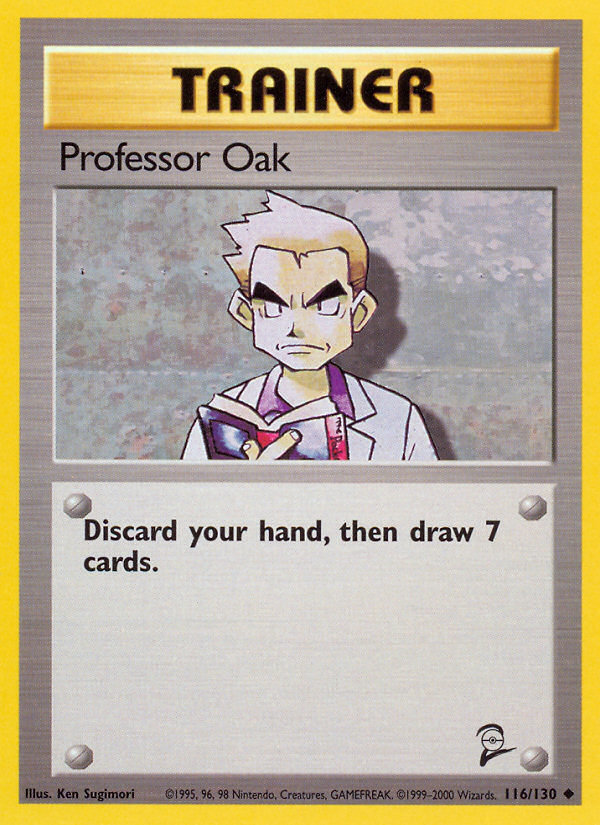 Professor Oak (116/130) [Base Set 2] | Exor Games Truro