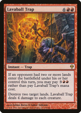 Lavaball Trap [Zendikar] | Exor Games Truro