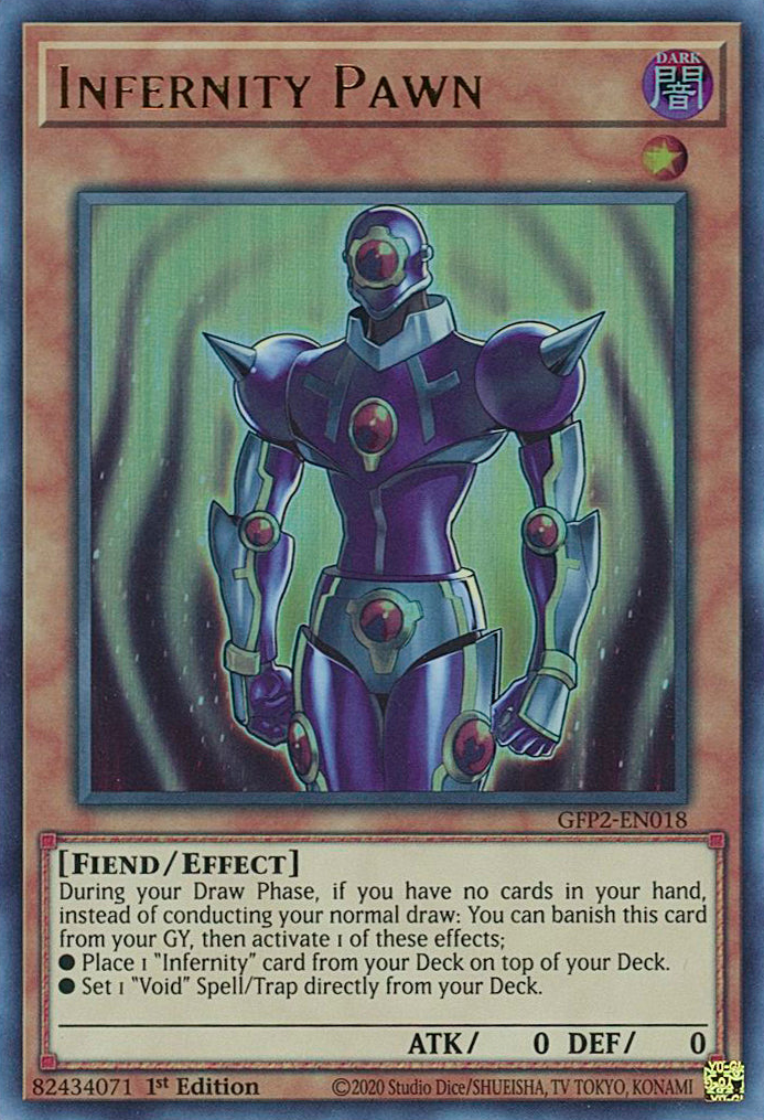 Infernity Pawn [GFP2-EN018] Ultra Rare | Exor Games Truro